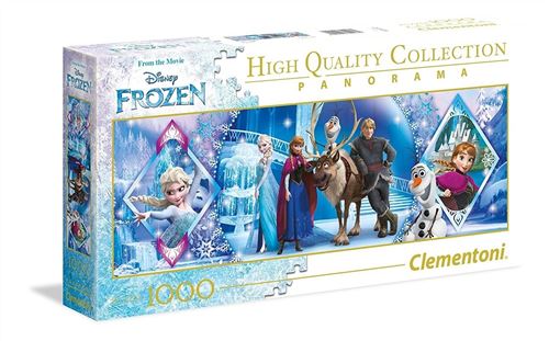 Clementoni puzzle PanoramaDisney congelé Disney 1000 pièces État correct Clementoni reconditionné disponible sur Fnac