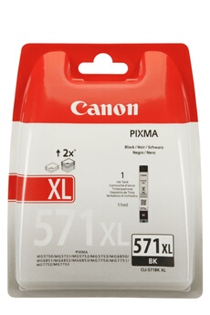 CLI-571 NOIR XL Bon état - 17,99 € CLI-571 NOIR XL Bon état Canon reconditionné disponible sur Darty