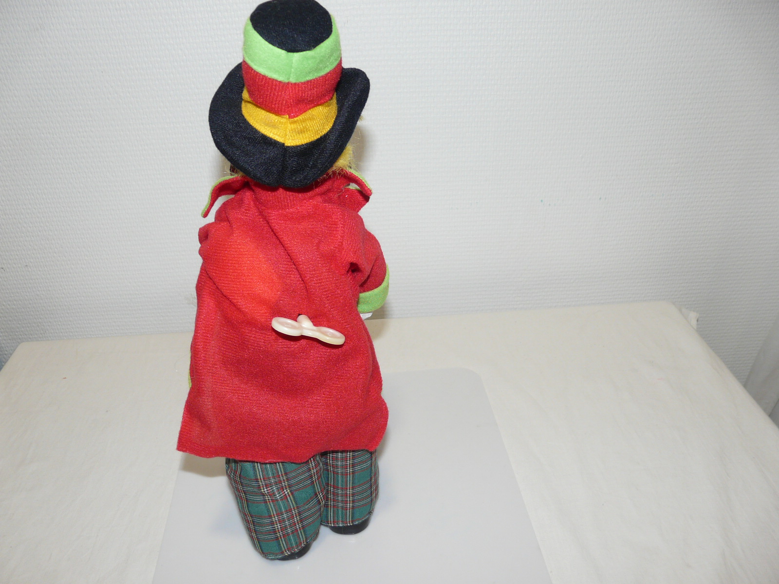 Voir photo 2 de Clown Automate Musicale à remonter 40 cm Clown Automate Musicale à remonter 40 cm Bon état reconditionné photo 2