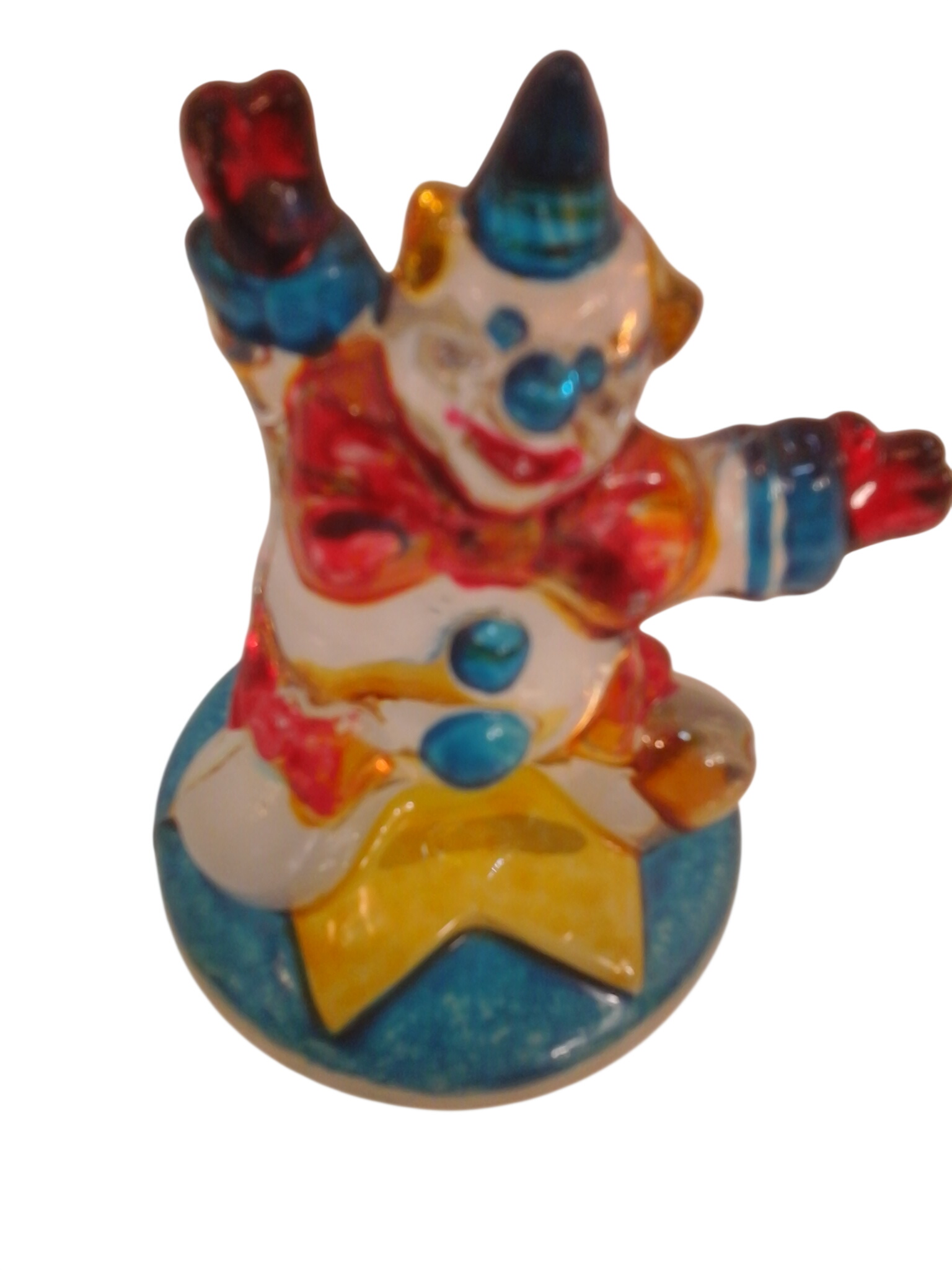 Acheter Clown en cristal - 10,00 € Clown en cristal reconditionné disponible sur Label Emmaüs