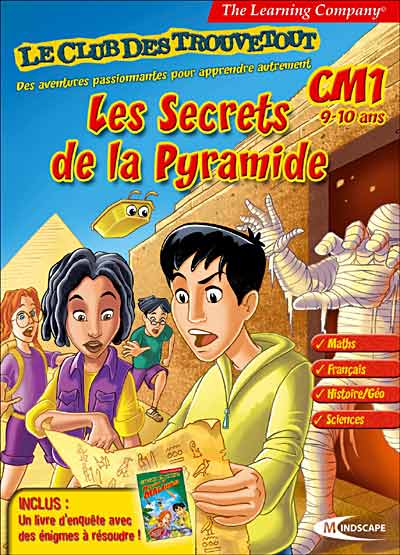Club des Trouvetout CM1 - Les Secrets de la Pyramide - Version 2006/2007 État correct Mindscape France reconditionné disponible sur Fnac | Dero