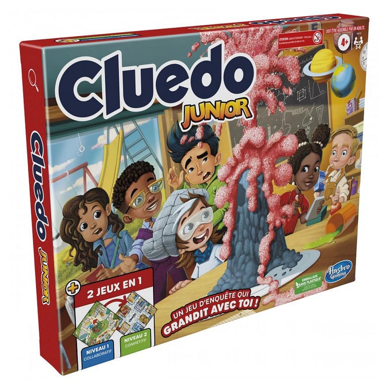 Cluedo Junior 2 en 1 - Jeu de Société Éducatif pour Enfants - Excellent état Parfait état - 14,14 € Cluedo Junior 2 en 1 - Jeu de Société Éducatif pour Enfants - Excellent état Parfait état Hasbro reconditionné disponible sur Pixmania
