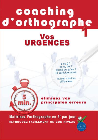 Coaching d'Orthographe : Vos urgences DVD État correct - 19,00 € Coaching d'Orthographe : Vos urgences DVD État correct reconditionné disponible sur Fnac