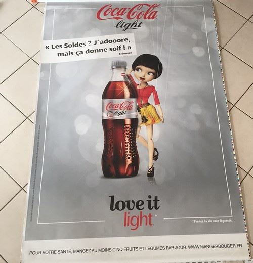 Coca-Cola - 120x175 cm - AFFICHE / POSTER État correct - 22,99 € Coca-Cola - 120x175 cm - AFFICHE / POSTER État correct reconditionné disponible sur Fnac