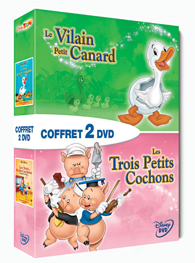 Coffret 2 - Les 3 petits Cochons -Le Vilain Petit Canard État correct reconditionné disponible sur Fnac