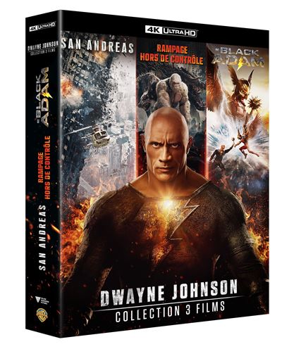 Coffret 3 films Dwayne Johnson Blu-ray 4K Ultra HD État correct - 44,84 € Coffret 3 films Dwayne Johnson Blu-ray 4K Ultra HD État correct reconditionné disponible sur Fnac