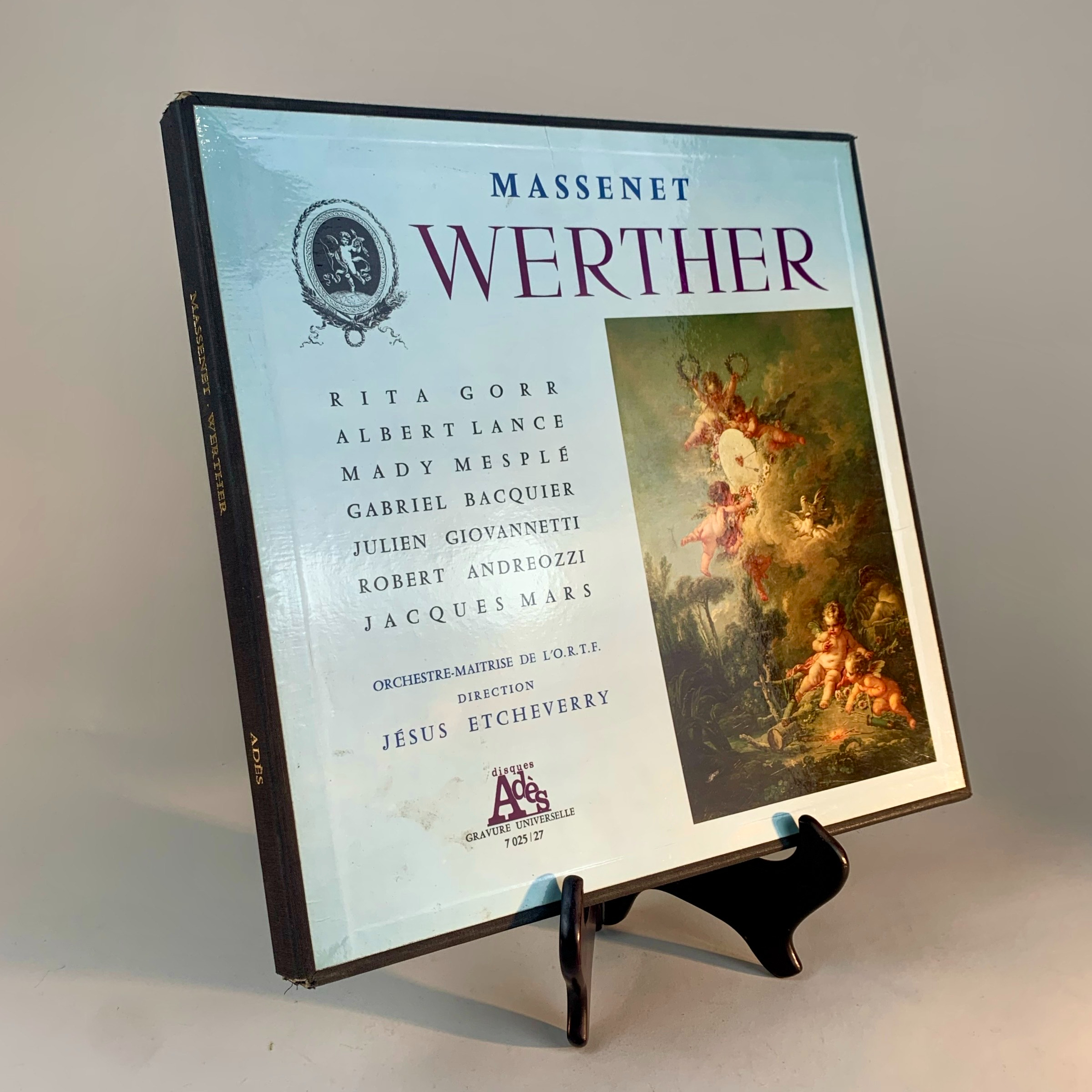 Acheter Coffret 3 Vinyles Werther par Massenet Bon état - 10,00 € Coffret 3 Vinyles Werther par Massenet Bon état reconditionné disponible sur Label Emmaüs