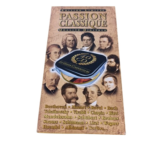 Acheter Coffret 40 Cd les grands compositeurs : Passion classique Qualité Digital Bon état - 30,00 € Coffret 40 Cd les grands compositeurs : Passion classique Qualité Digital Bon état reconditionné disponible sur Label Emmaüs