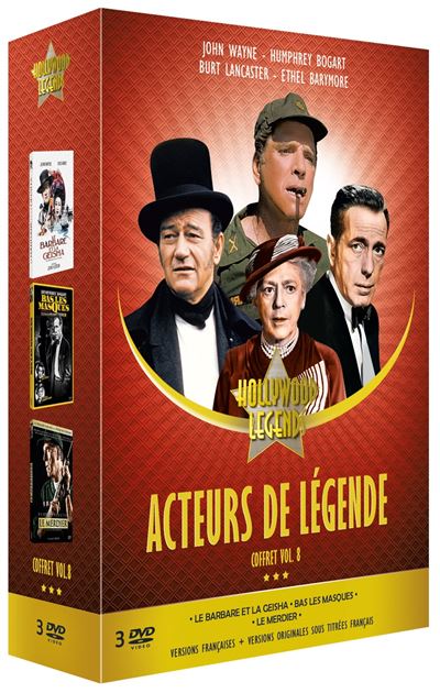 Coffret Acteurs de légende Volume 8 DVD État correct reconditionné disponible sur Fnac