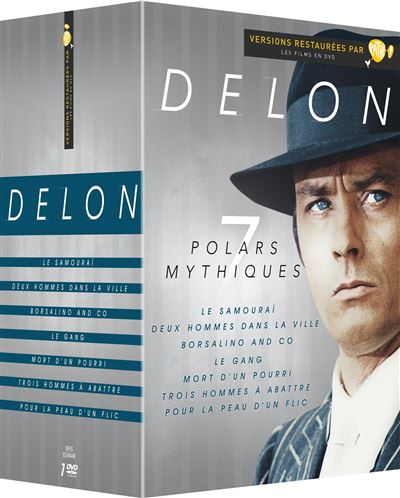 Coffret Alain Delon 7 films DVD État correct reconditionné disponible sur Fnac