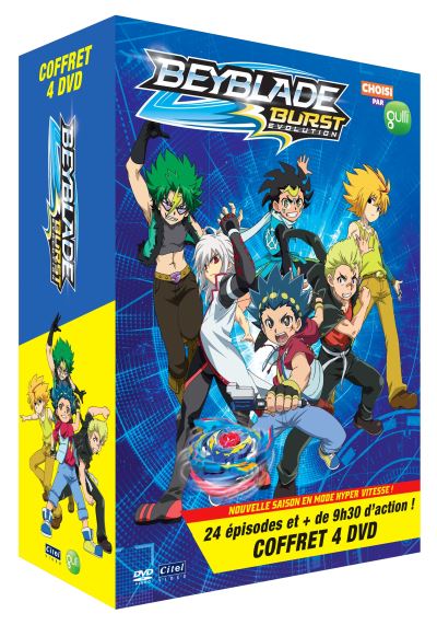 Coffret Beyblade Burst Saison 2 Volumes 1 à 4 DVD État correct reconditionné disponible sur Fnac