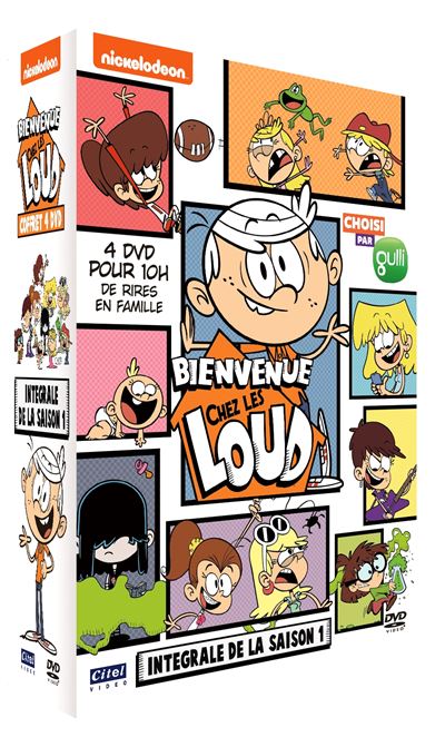 Coffret Bienvenue chez les Loud L'intégrale des 4 volumes DVD État correct reconditionné disponible sur Fnac