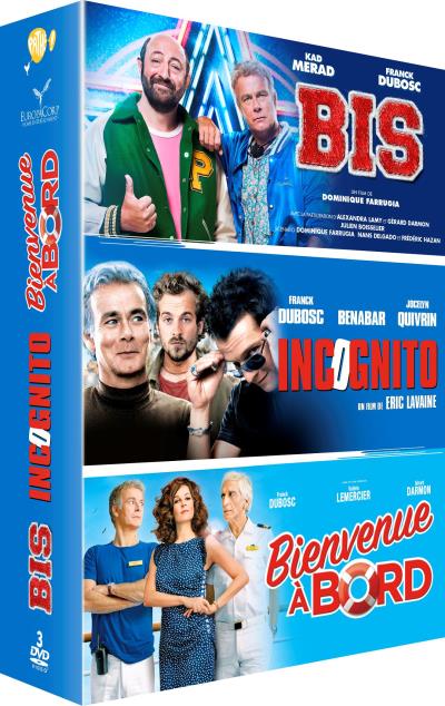 Coffret Bis + Incognito + Bienvenue à bord DVD État correct - 33,90 € Coffret Bis + Incognito + Bienvenue à bord DVD État correct reconditionné disponible sur Fnac