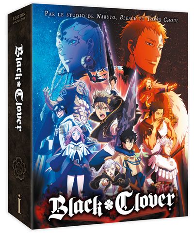 Coffret Black Clover Saison 1 Box 1 Edition Collector DVD État correct reconditionné disponible sur Fnac | Dero