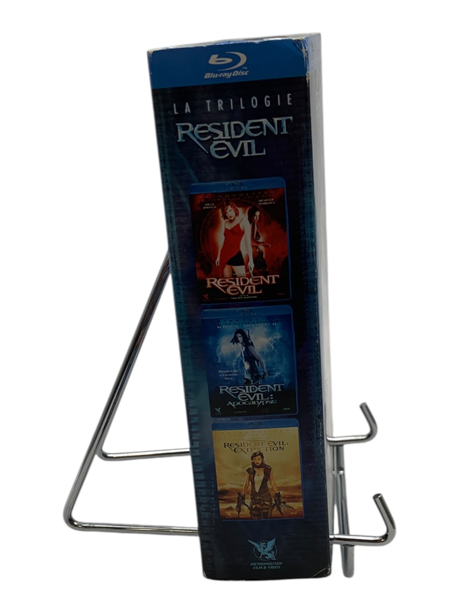 Voir photo 2 de Coffret Blu-ray - Trilogie Resident Evil Coffret Blu-ray - Trilogie Resident Evil Très bon état reconditionné photo 2