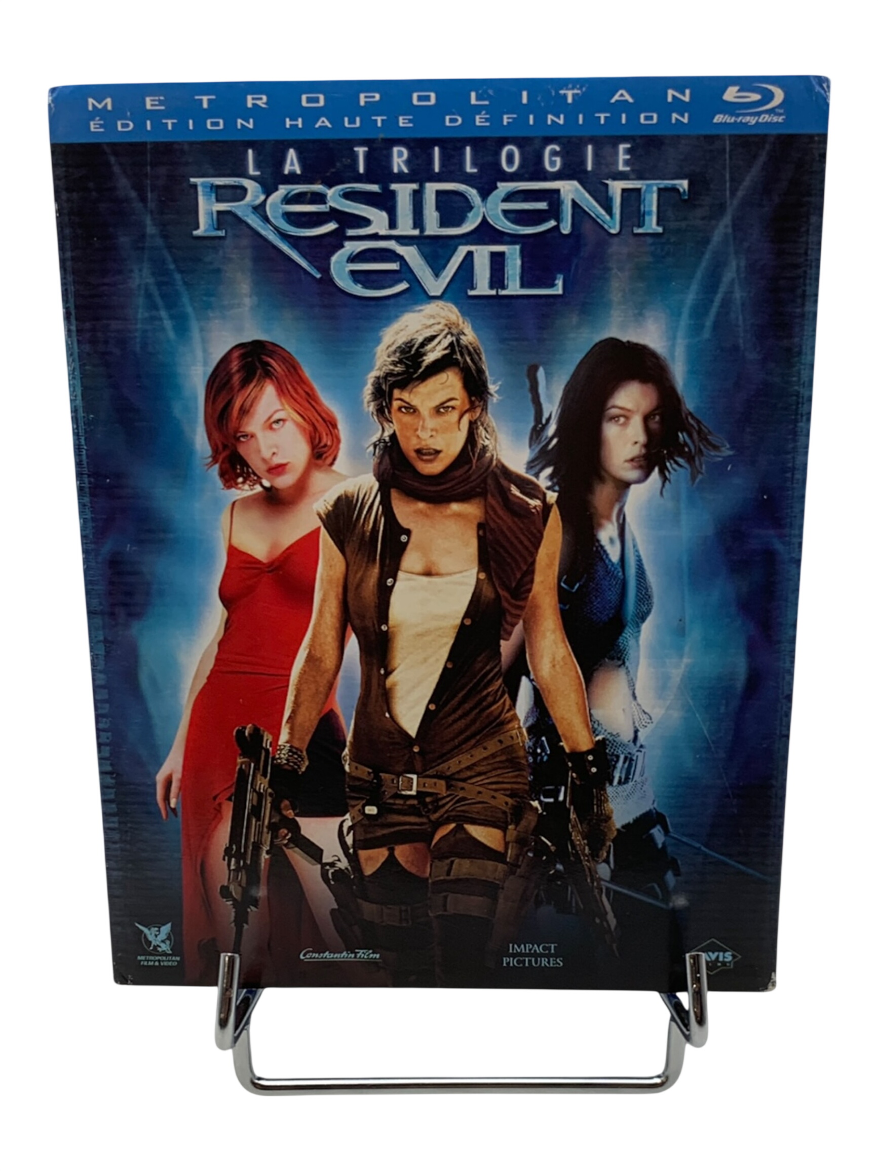 Coffret Blu-ray - Trilogie Resident Evil Très bon état - 10,00 € Coffret Blu-ray - Trilogie Resident Evil Très bon état reconditionné disponible sur Label Emmaüs