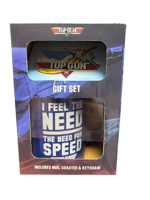 Coffret cadeau Top Gun : Mug + dessous de verre officiel État correct N/A reconditionné disponible sur Fnac