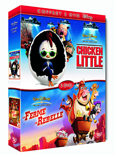 Coffret Chicken Little - La Ferme se rebelle État correct reconditionné disponible sur Fnac