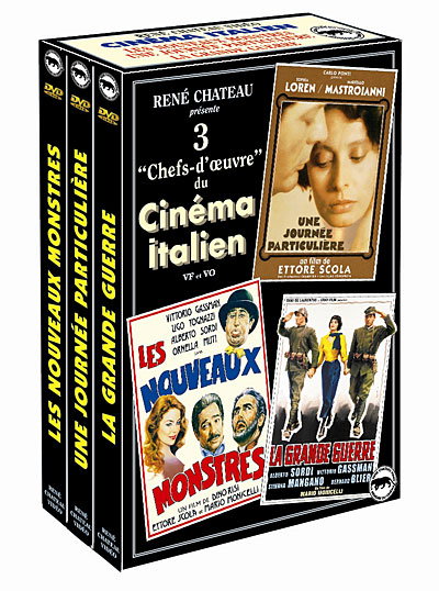 Coffret Cinéma Italien 3 films DVD État correct reconditionné disponible sur Fnac