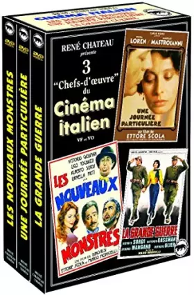 Coffret cinéma Italien : Une journée particulière la Grande Guerre Les Nouveaux Monstres - Ettore, Monicelli, Mario et Risi, Dino Scola Occasion reconditionné disponible sur Ammareal