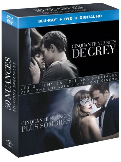 Coffret Cinquante nuances de Grey, Cinquante nuances plus sombres Blu-ray État correct reconditionné disponible sur Fnac