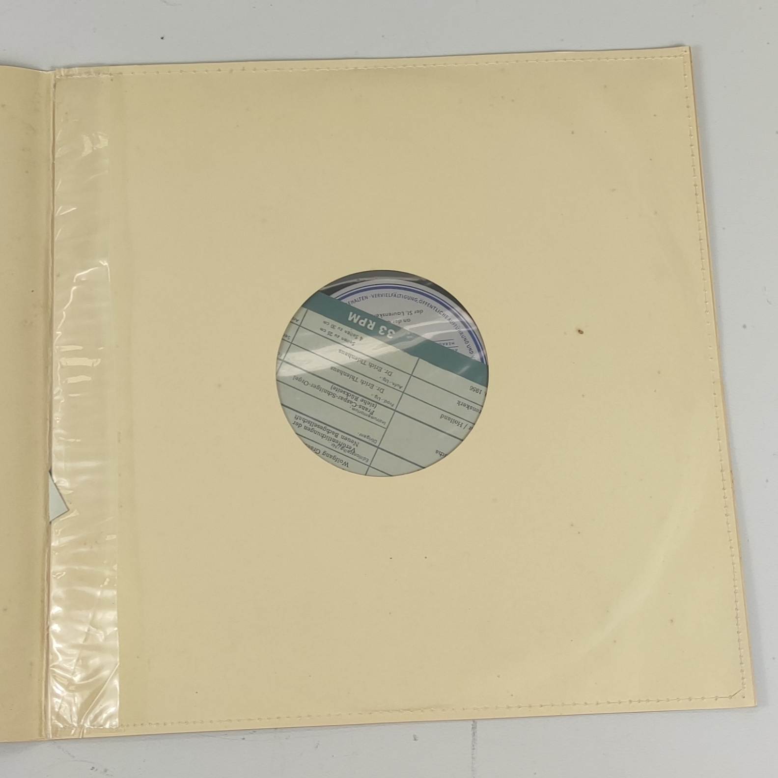 Voir photo 3 de Coffret Complet Vinyle Archiv Production Johann Sebastian Bach "Die kunst der fuge" 14077 APM Coffret Complet Vinyle Archiv Production Johann Sebastian Bach "Die kunst der fuge" 14077 APM Bon état reconditionné photo 3