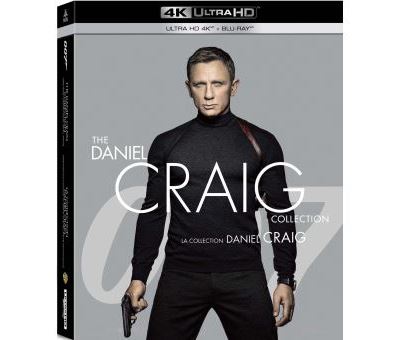 Coffret Daniel Craig La Collection James Bond 007 4 Films Blu-ray 4K Ultra HD État correct reconditionné disponible sur Fnac