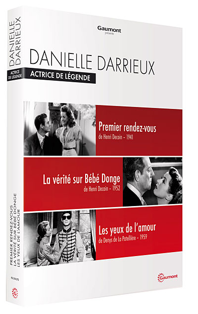 Acheter Coffret Danielle Darrieux Actrice de légende 3 films DVD État correct - 23,33 € Coffret Danielle Darrieux Actrice de légende 3 films DVD État correct reconditionné disponible sur Fnac