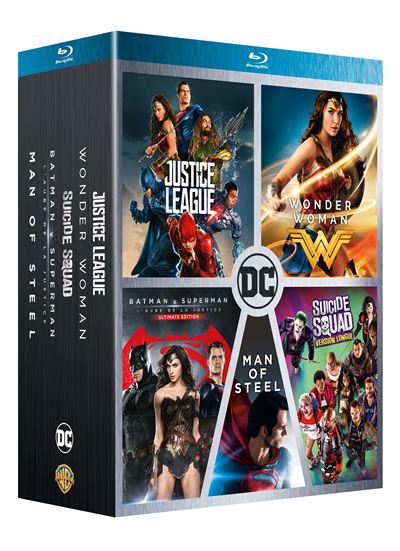 Coffret DC Comics 5 films Blu-ray État correct - 32,11 € Coffret DC Comics 5 films Blu-ray État correct reconditionné disponible sur Fnac