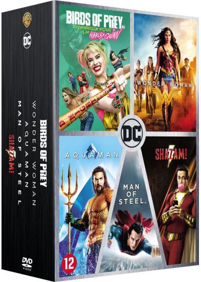 Coffret DC Universe 5 Films DVD État correct reconditionné disponible sur Fnac