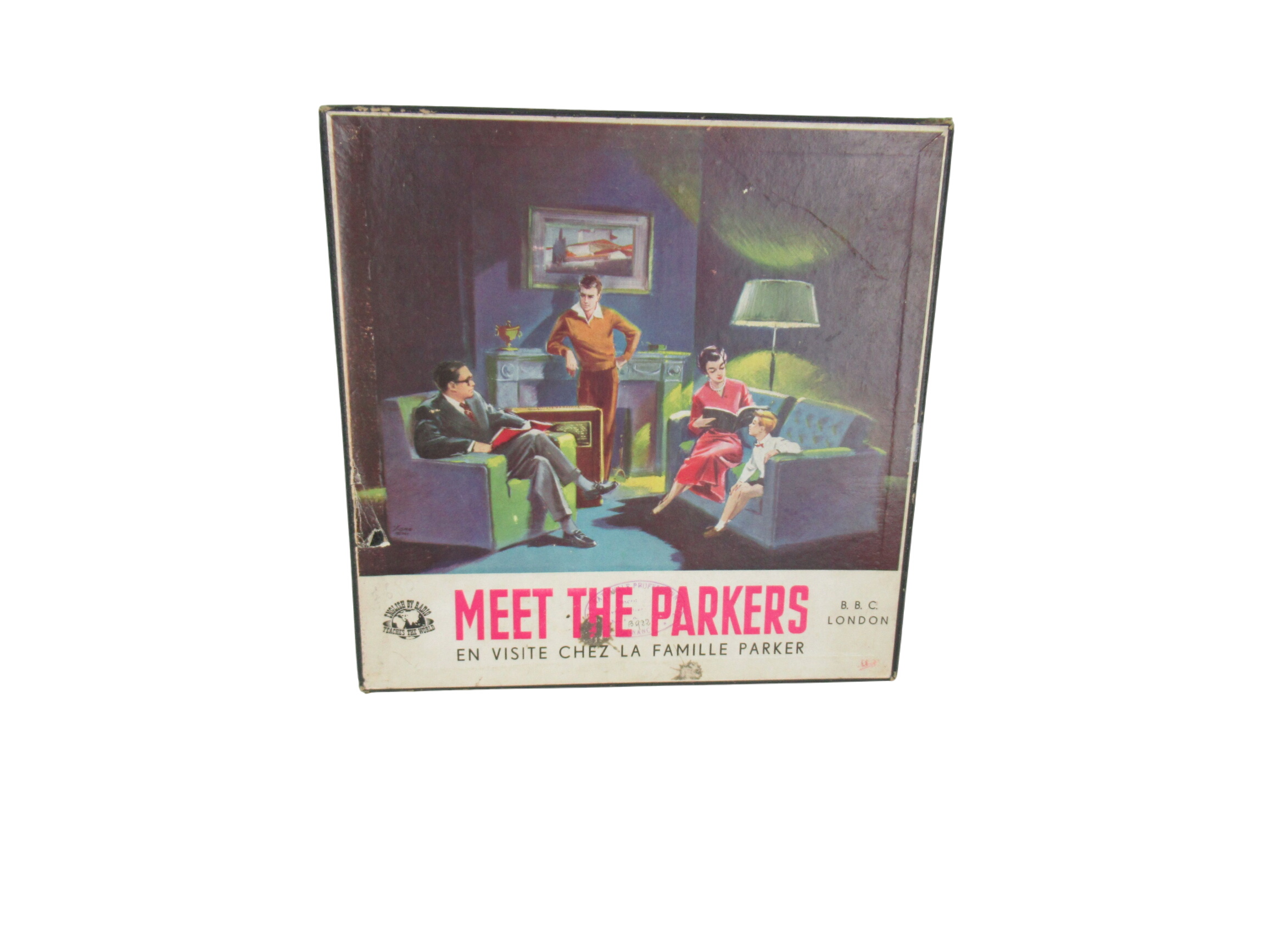 Coffret de 6 vinyles MEET THE PARKERS pour apprendre l'anglais Bon état - 21,00 € Coffret de 6 vinyles MEET THE PARKERS pour apprendre l'anglais Bon état reconditionné disponible sur Label Emmaüs