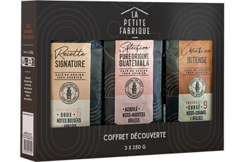COFFRET DECOUVERTE GRAINS 3x250G Bon état reconditionné disponible sur Darty | Dero
