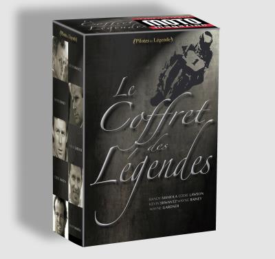 Coffret des légendes : Wayne Gardner + Randy Mamola + Wayne Rainey + Eddie Lawson + Kevin Schwantz - 5 DVD État correct reconditionné disponible sur Fnac