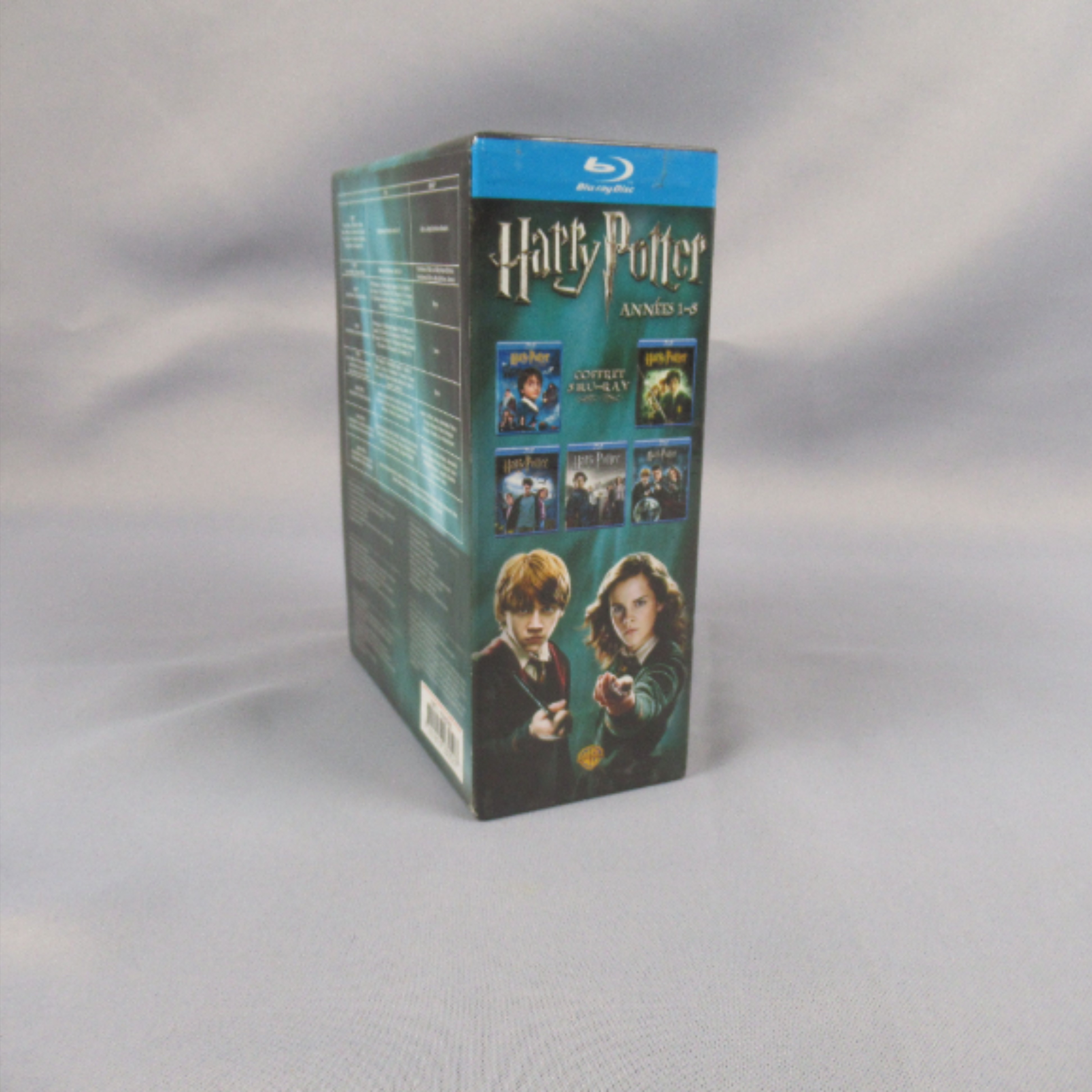 Voir photo 2 de Coffret DvD blu-ray Harry Potter 1 à 5 Coffret DvD blu-ray Harry Potter 1 à 5 Très bon état reconditionné photo 2