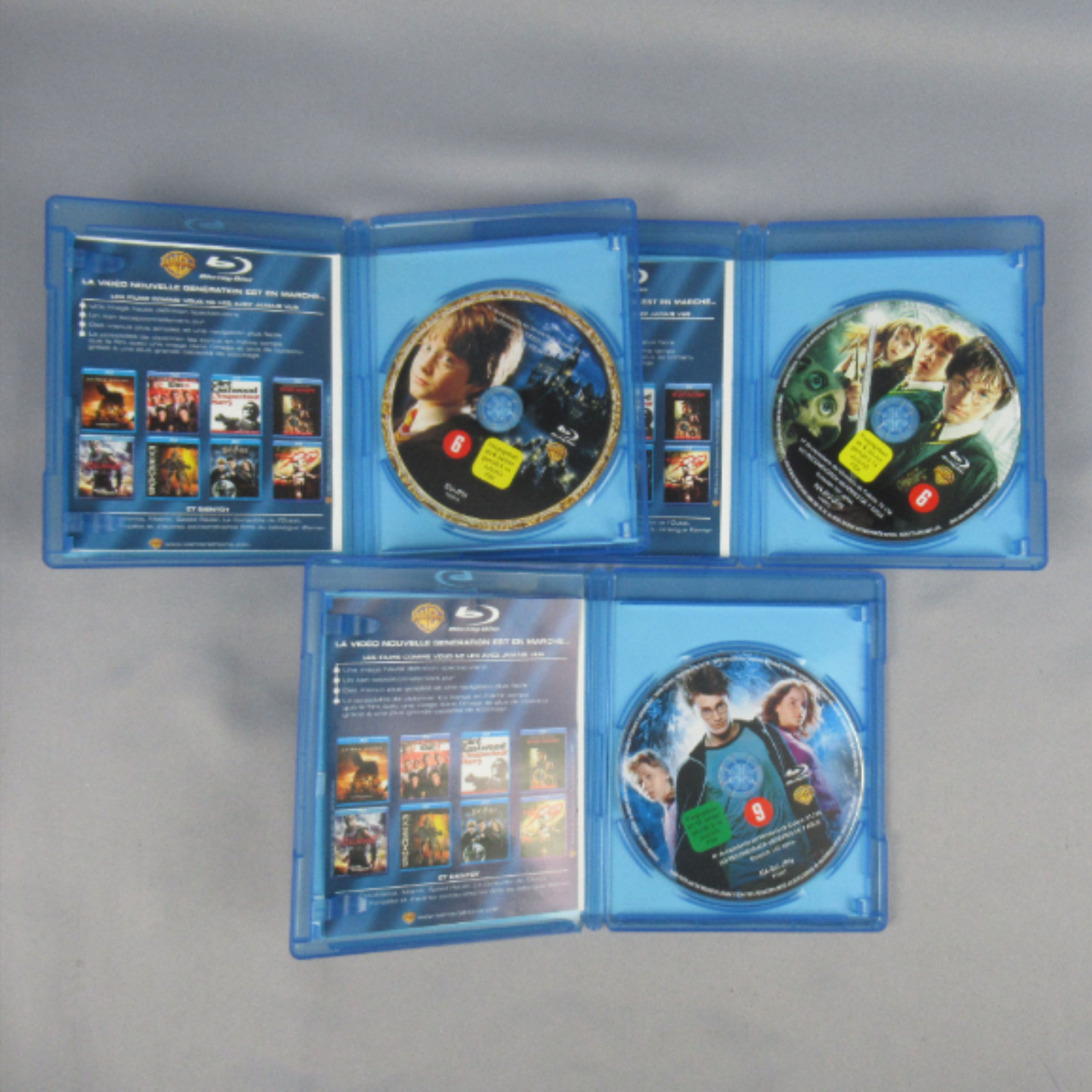 Voir photo 7 de Coffret DvD blu-ray Harry Potter 1 à 5 Coffret DvD blu-ray Harry Potter 1 à 5 Très bon état reconditionné photo 7
