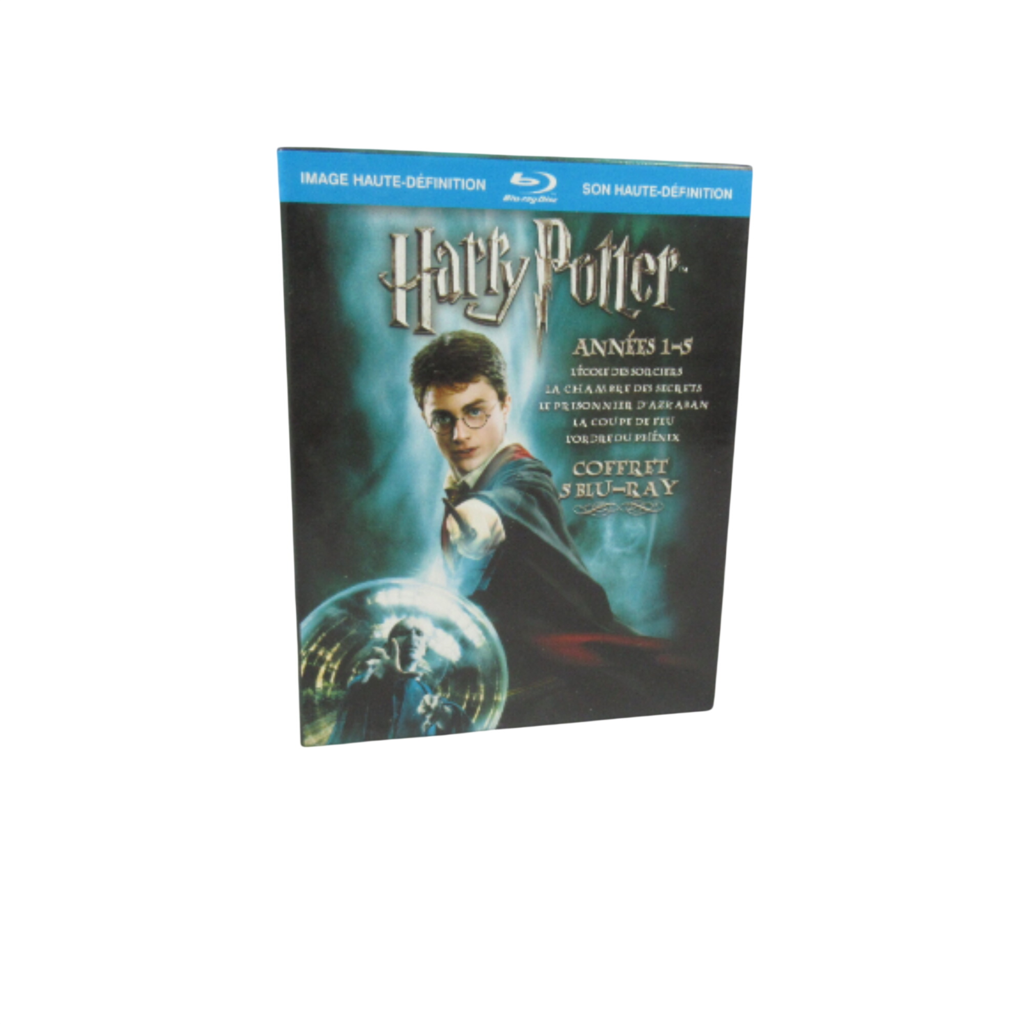 Coffret DvD blu-ray Harry Potter 1 à 5 Très bon état - 25,00 € Coffret DvD blu-ray Harry Potter 1 à 5 Très bon état reconditionné disponible sur Label Emmaüs