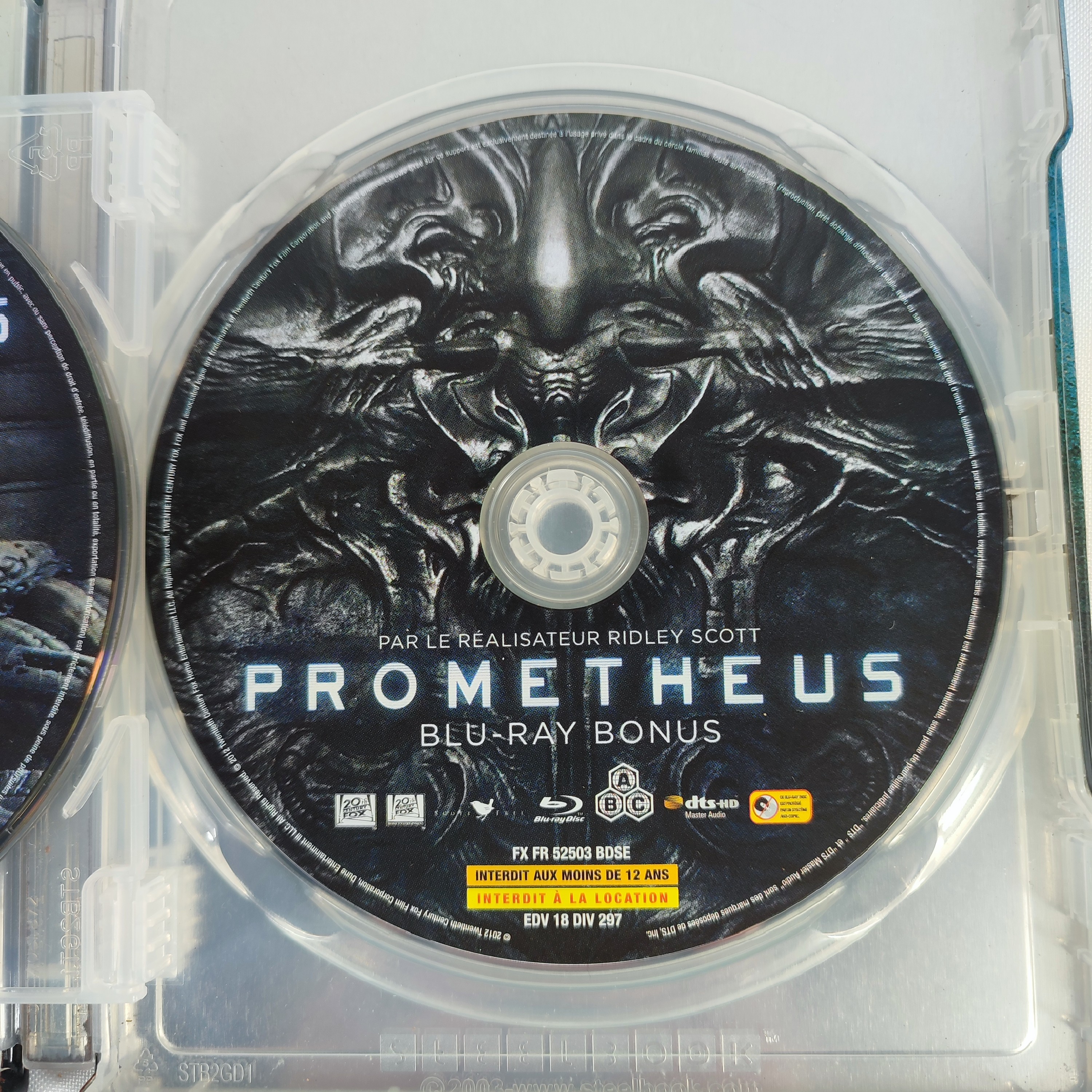 Voir photo 5 de Coffret DVD collector film "PROMETHEUS" (4 disques : film 2D, 3D, blu-ray et bonus) Coffret DVD collector film "PROMETHEUS" (4 disques : film 2D, 3D, blu-ray et bonus) Bon état reconditionné photo 5