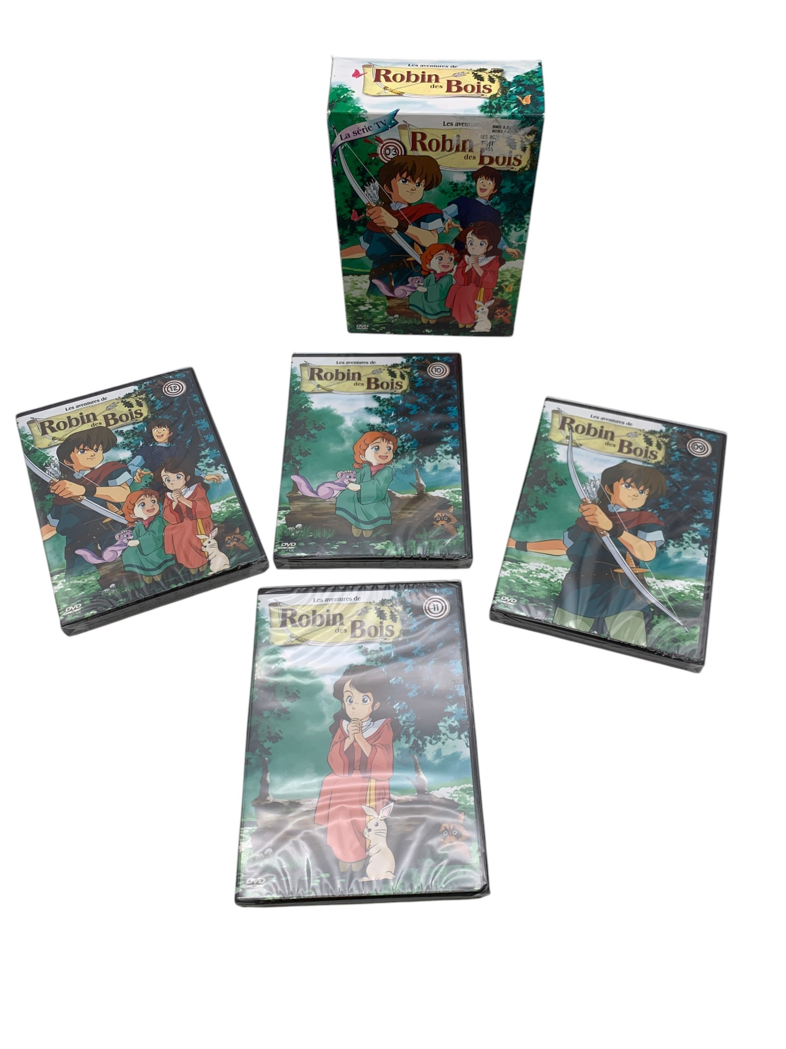 Voir photo 4 de Coffret DVD Robin des bois vol. 3 (dessin animé) Coffret DVD Robin des bois vol. 3 (dessin animé) Parfait état reconditionné photo 4