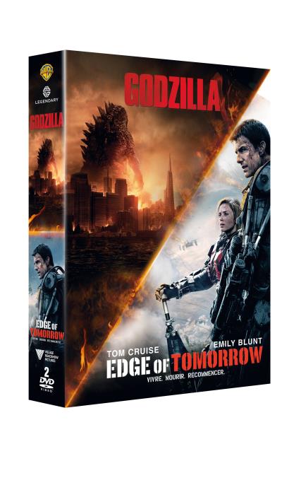 Coffret Edge of tomorrow + Godzilla DVD État correct reconditionné disponible sur Fnac