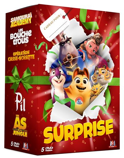 Coffret enfants 5 animations DVD État correct reconditionné disponible sur Fnac | Dero