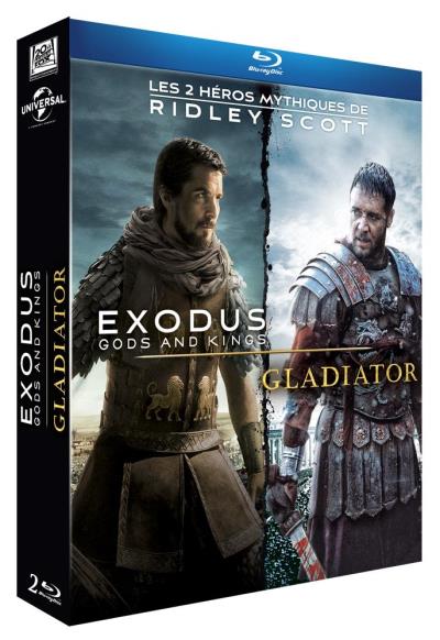 Coffret Exodus et Gladiator Edition Limitée Blu-ray État correct reconditionné disponible sur Fnac