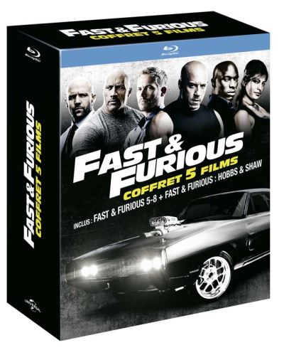 Coffret Fast And Furious 5 à 8 et Hobbs And Shaw Blu-ray État correct - 29,69 € Coffret Fast And Furious 5 à 8 et Hobbs And Shaw Blu-ray État correct reconditionné disponible sur Fnac