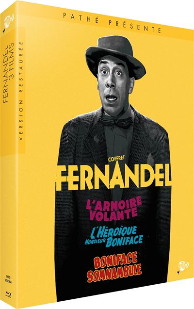 Coffret Fernandel 3 Films Blu-ray État correct - 45,52 € Coffret Fernandel 3 Films Blu-ray État correct reconditionné disponible sur Fnac