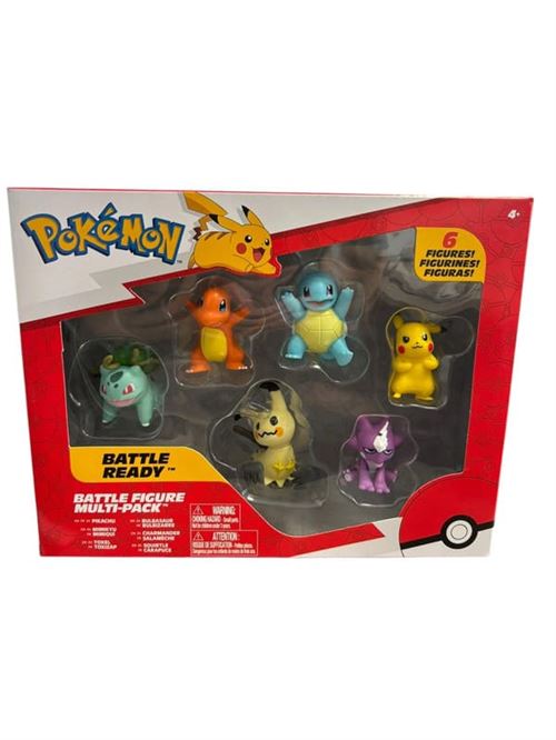 Coffret figurines Pokémon Jazwares x6 Battle Figure Pack État correct N/A reconditionné disponible sur Fnac
