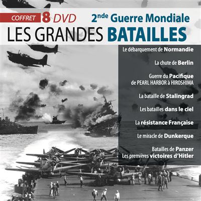 Coffret Grandes batailles 2nde Guerre Mondiale DVD État correct reconditionné disponible sur Fnac | Dero