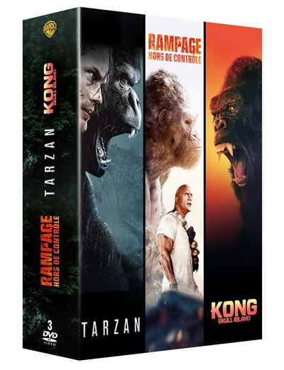 Coffret Grands singes 2.0 3 films DVD État correct reconditionné disponible sur Fnac