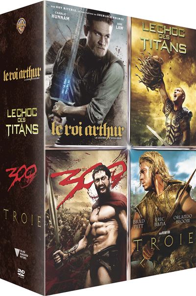 Coffret Guerriers de légende 4 films DVD État correct reconditionné disponible sur Fnac
