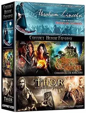 Coffret Heroic Fantasy : Abraham Lincoln, tueur de zombies + Hansel et Gretel : Chasseurs de sorciers + Thor et le marteau des Dieux [Pack] - David DeCoteau et Todor Chapkanov Richard Schenkman Occasion reconditionné disponible sur Ammareal