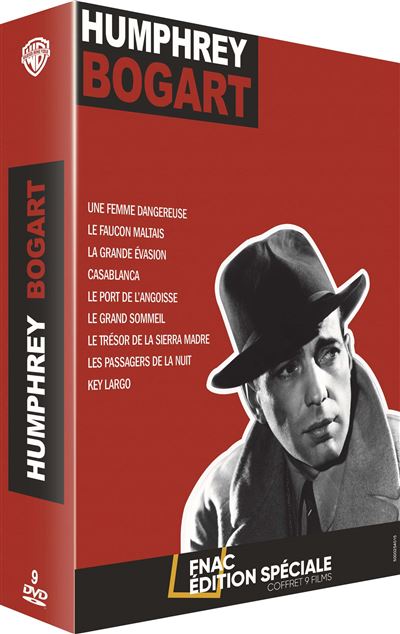 Coffret Humphrey Bogart 9 films DVD État correct - 90,82 € Coffret Humphrey Bogart 9 films DVD État correct reconditionné disponible sur Fnac