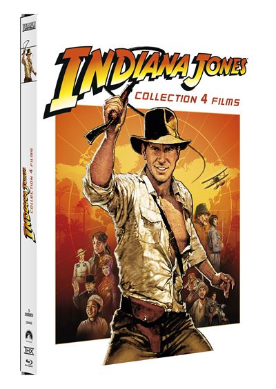 Coffret Indiana Jones Collection 4 Films Blu-ray État correct reconditionné disponible sur Fnac
